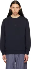 C.p. Company Navy Pocket Sweatshirt In 888 Total Eclipse