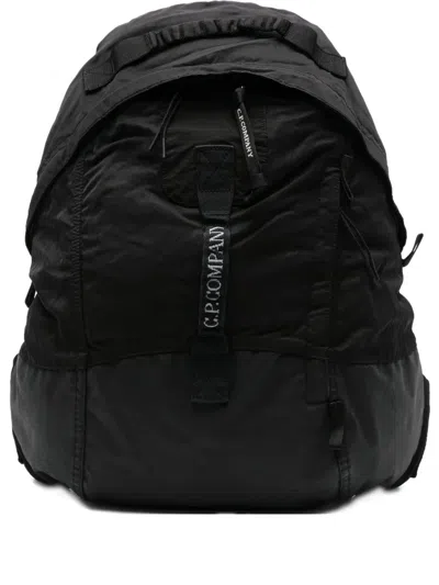 C.p. Company Nylon B Backpack In Black
