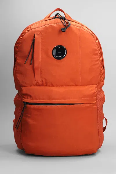 C.p. Company Nylon B Backpack In Orange Polyester