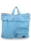 C.p. Company C.p.company Blue Polyamide Shoulder Bag In Blue