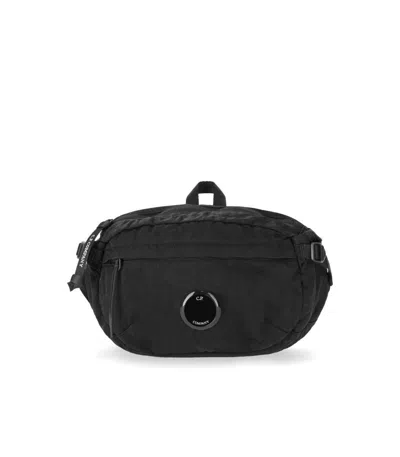 C.p. Company Nylon-b Black Belt Bag