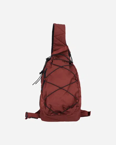C.p. Company Nylon B Crossbody Rucksack Sable In Brown