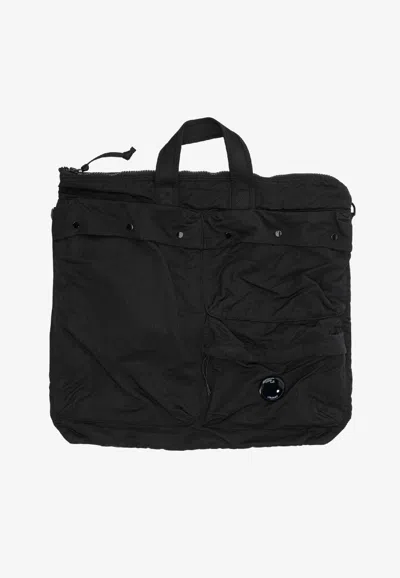 C.p. Company Nylon B Handbag In Black