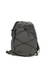C.p. Company Nylon B Lens-detail Drawstring Cross Body In Gray