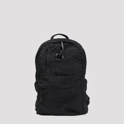C.p. Company Nylon Backpack In Black