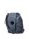 C.p. Company Nylon Backpack With Adjustable Shoulder Straps In Grey