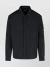 C.p. Company Nylon Jacket With Arm Patch Detail