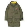 C.p. Company Long-sleeved Casual Jacket In Green