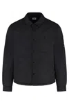 C.p. Company Padded Overshirt In Blue