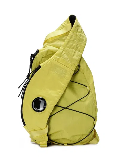 C.p. Company Nylon Shoulder Backpack B In Green