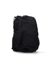 C.p. Company One-shoulder Logo Backpack In Black