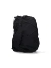 C.p. Company One-shoulder Logo Backpack In Black