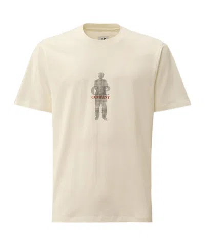 C.p. Company Open-necked Black Shirt In Nude