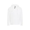 C.p. Company Hooded Sweatshirt With Functional Goggles Detail In White