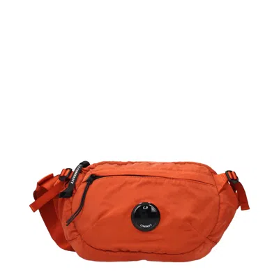 C.p. Company Orange Fabric Backpack