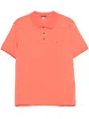 C.p. Company Logo Polo Shirt With Collar And Cuffs
