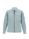 C.p. Company C.p.company Organic Cotton Overshirt In Blue
