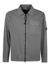 C.p. Company C.p.company Nylon Overshirt In Grey