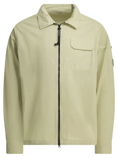 C.p. Company Organic Cotton Overshirt Jacket In Multi