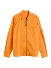 C.p. Company Jacket With Chest Pocket And Long Sleeves In Orange