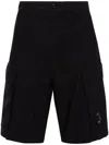 C.p. Company C.p.company Cotton Cargo Shorts In Blue