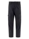 C.p. Company Ottoman Cargo Trousers In Blue