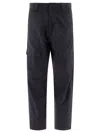 C.p. Company Black Micro Reps Cargo Pants