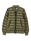 C.p. Company D.d. Shell Padded Bomber Jacket In Green