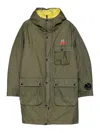 C.p. Company Long-sleeved Casual Jacket In Green
