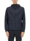 C.p. Company Long-sleeved Casual Jacket In Blue