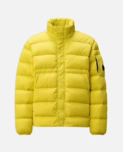 C.p. Company Outerwear Medium Jacket In Chrome - R In Yellow