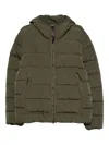 C.p. Company Hooded Botito Down Jacket In Brown