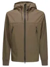 C.p. Company Outerwear Medium Jacket In Cp Shell - R In Brown