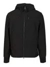 C.p. Company Men Outwear Jacket In Cp Shell In Black