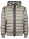 C.p. Company Outerwear Medium Jacket In Dd-shell Clothing In Gray