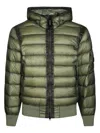 C.p. Company C.p.company Hooded Jacket With Lens Detail In Gray