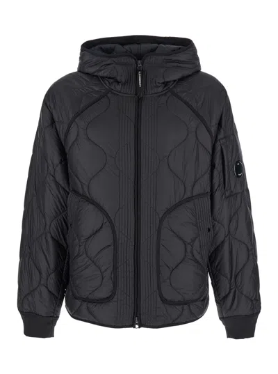 C.p. Company Outerwear Medium Jacket In Liner In Black