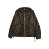 C.p. Company Hooded Drawstring Jacket In Brown