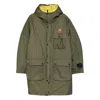 C.p. Company Long-sleeved Casual Jacket In Green