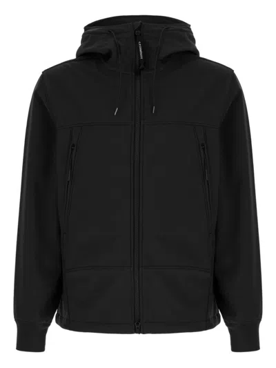 C.p. Company Outwear Jacket In Cp Shell In Black