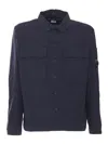 C.p. Company Overshirt - Overshirt In Blue