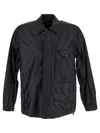 C.p. Company Overshirt In Black