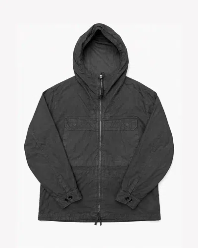 C.p. Company Cp Company Overshirt With Lens Detail In Black