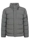 C.p. Company Chrome-r Recycled Down Jacket In Gray