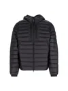 C.p. Company Padded Down Jacket In Black