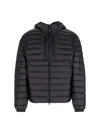 C.p. Company C. P. Company `d. D. Shell Goggle` Padded Jacket In Black