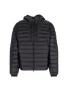 C.p. Company Padded Down Jacket In Black