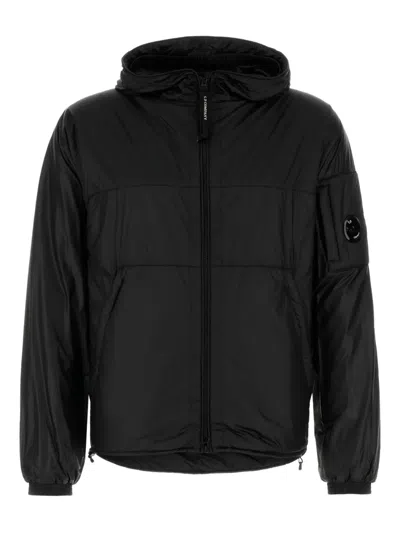 C.p. Company C.p.company Black Nylon Padded Jacket