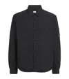 C.p. Company Padded Overshirt In Black