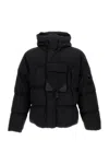 C.p. Company C.p.company Graphite Nylon Down Jacket In Black